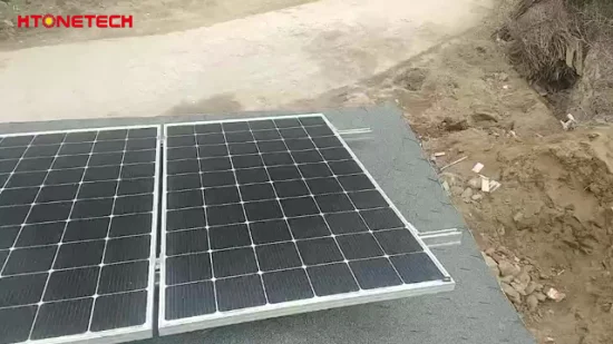 Htonetech Panel solar monocristalino 4W 6V Sistema de energía híbrido de fábrica China Sistema de generación de energía eólica de eje vertical de 10kw con mini turbina eólica portátil